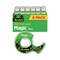 Scotch 0.75 in. x 54.17 ft. 1 in. Core Magic Tape in Handheld Dispenser - Clear (6/Pack)